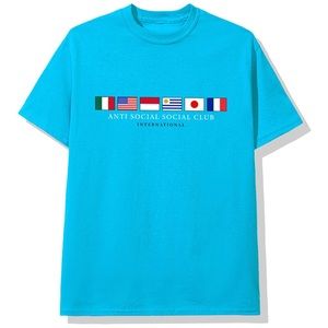 "Oceans" Tee - Anti Social Social Club International Members T-shirt size L
